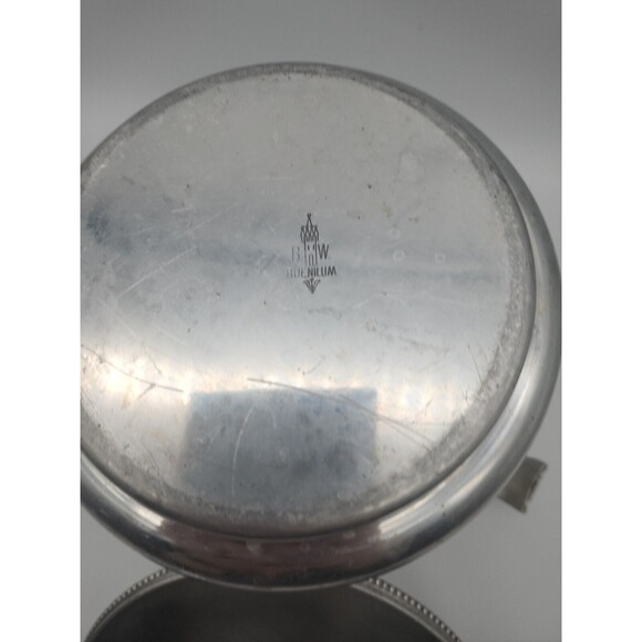 MCM BW Buenilum Hammered Aluminum Ice Bucket Two Handle - Picture 10 of 12